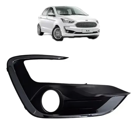 Grade Milha Direito Ford Ka 2019 2020 2021 2022 Preto Direito