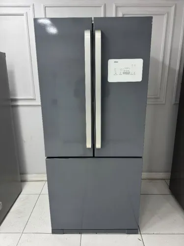 Geladeira Brastemp 3 portas cinza