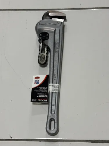 Chave Grifo Americana em Alumínio 18 Polegadas RIDGID Abertura Máxima 2-1/2 NOVA