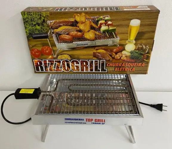 Churrasqueira elétrica top grill