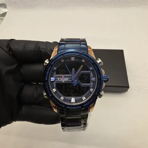 Relógio Naviforce NF9138M Original Masculino 46mm Digital Analógico Novo