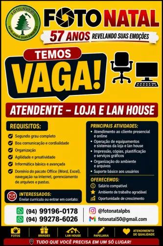 Vaga de emprego