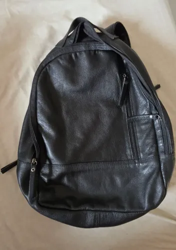 Mochila de couro legítimo