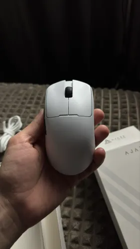 AJAZZ AJ159 V2 MC White - Mouse Gamer Wireless Tri Mode Ultra Leve