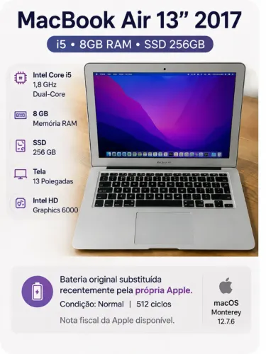 Macbook Air 13" 2017