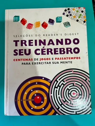 Livro Treinando Seu Cérebro Centenas Jogos Passatempos