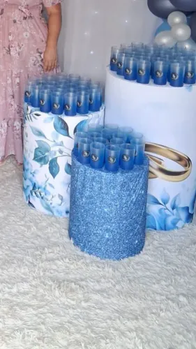 Combo pós Casamento Azul Serenity