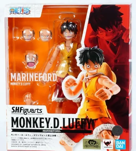 FIGURA DE AÇÃO S.H.Figuarts Monkey D. Luffy -Summit War of Marineford-