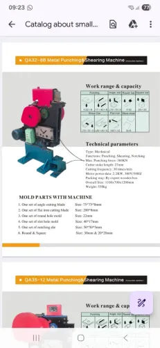 Metaleira 30 Ton nova