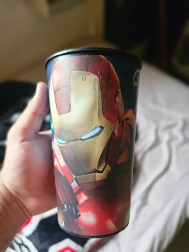 Copo Cinemark Vingadores Homem de Ferro 2012 Raro