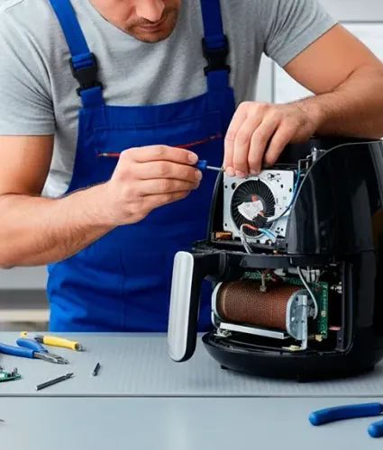 CONSERTO E REPARO DE AIR FRYER E FORNO ELETRICO - PAJUÇARA