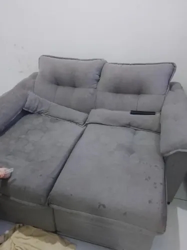 Sofá reclinável 