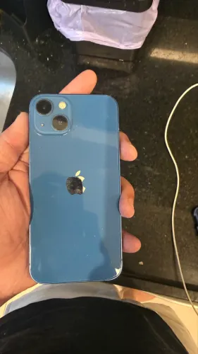 IPhone 13 256GB azul (sem detalhes)