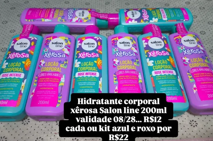 Hidratante xêrosa Salon line 200ml