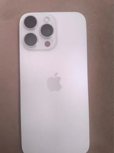 iPhone 16 Pro Max 256GB Branco - Impecável | Único Dono