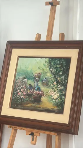 Quadros Decorativos Clássicos - Moldura de Madeira