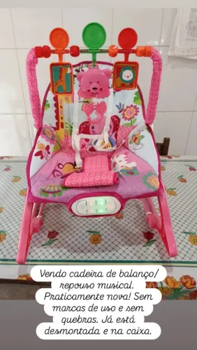 Cadeira balanço infantil