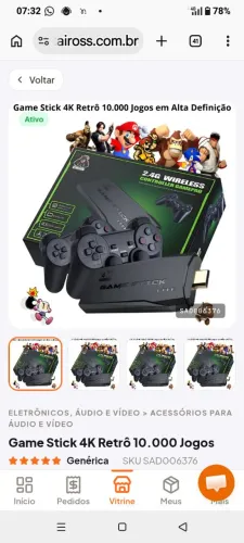 Game stick