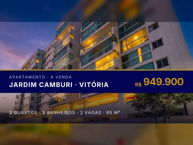 Linda Suíte e Varanda em Apartamento no Jardim Camburi
