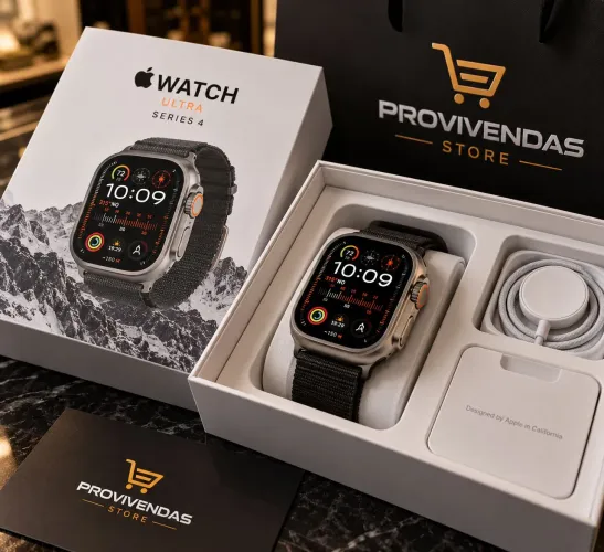 Apple Watch Ultra 4 49mm GPS + Cellular Premium Tecnologia e Estilo Todas as cores .