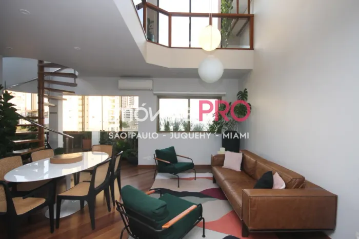 Cobertura Duplex na Vila Clementino com 3 vagas.