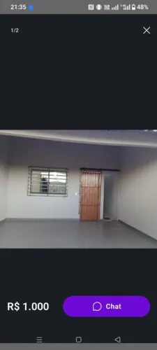 Alugo uma casa