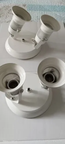 Luminária para 2 lâmpadas