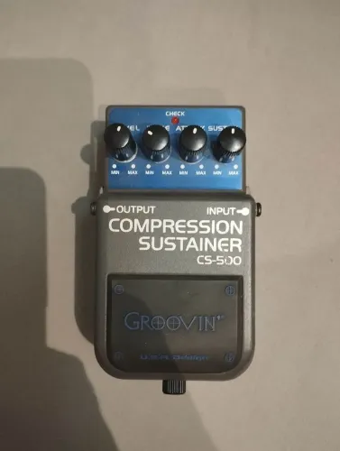 Pedal Compressor Sustainer Grooving