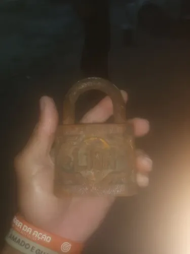 Cadeado antigo raridade