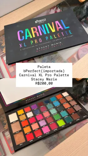 Paleta de maquiagem importada Carnival BPerfect