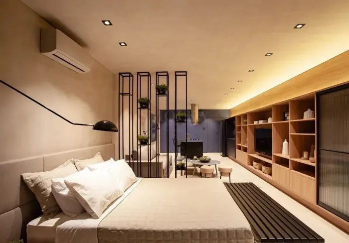 Studio Mobiliado para venda no Milano no Centro - Florianópolis - SC