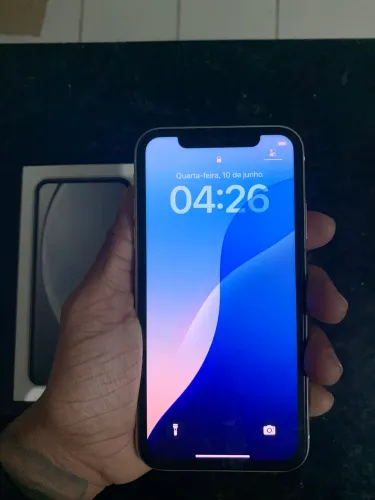 iPhone XR 128GB Branco na Caixa | Único Dono | Face ID OK | R$900