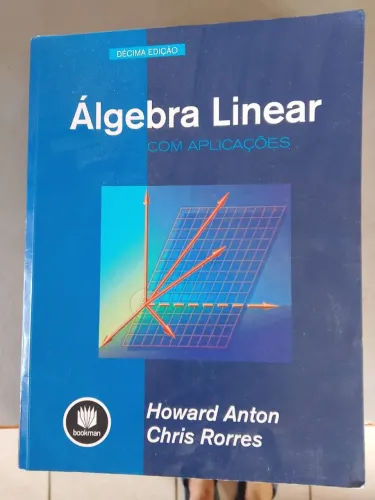 Livro de matemática Álgebra Linear com aplicações 10 edição