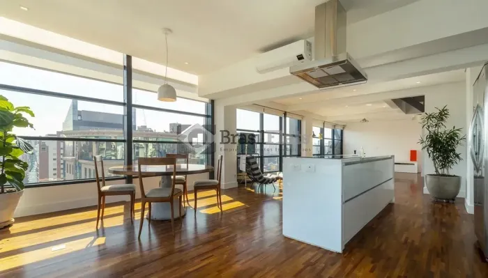 Apartamento Duplex com 2 dormitórios para alugar, 188 m² por R$ 32.858/mês - Vila Nova Con