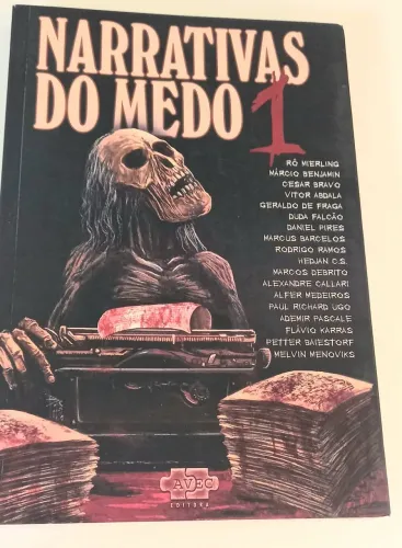 Livro de histórias de terror narrativas do Medo Volume 1