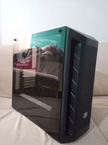 Gabinete cooler Masterbox com 3 Fans RGB Full Tower