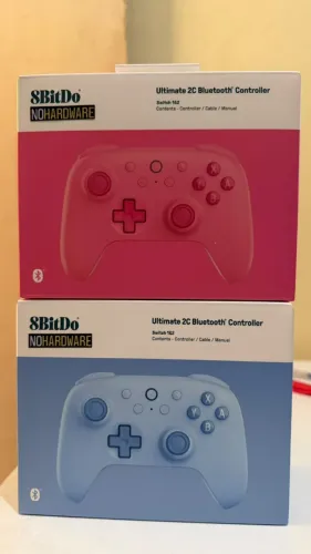 Controle 8BitDo Wireless várias Cores