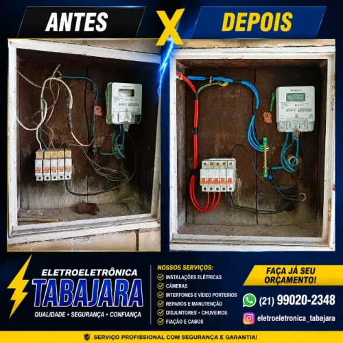 Eletricista e (CFTV) MARECHAL, BENTO RIBEIRO E TODA ZONA NORTE RJ