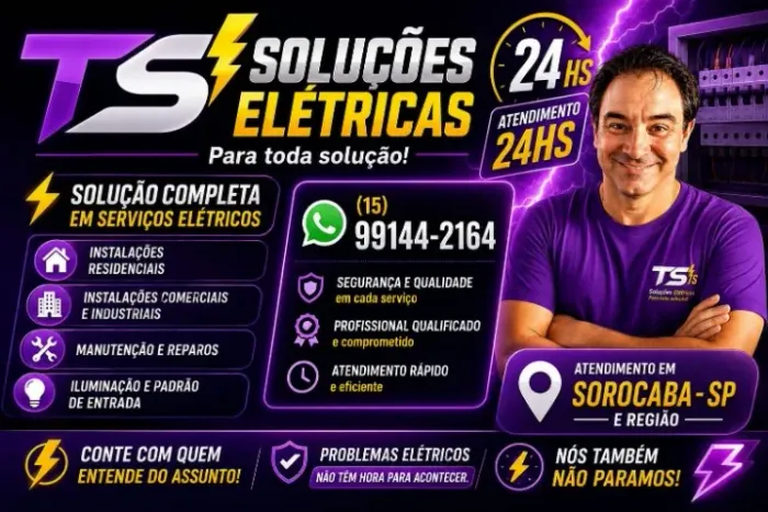 TIAGO SOLUÇÕES ELETRICAS