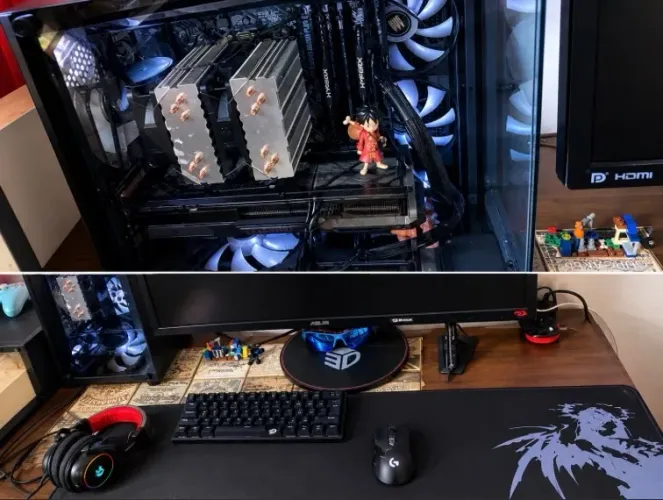 PC GAMER COMPLETO (VENDO OU TROCO POR MOTO)