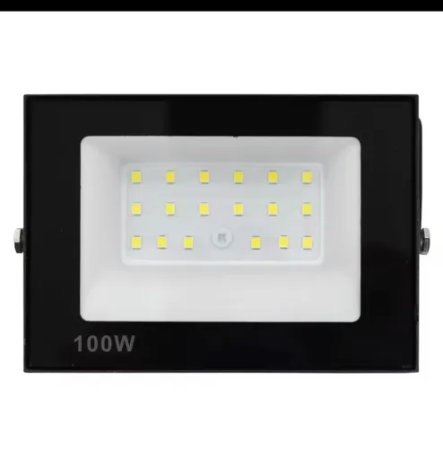 Refletor LED 100W Branco Frio Bivolt IP66 Prova D'Água Alta Potência