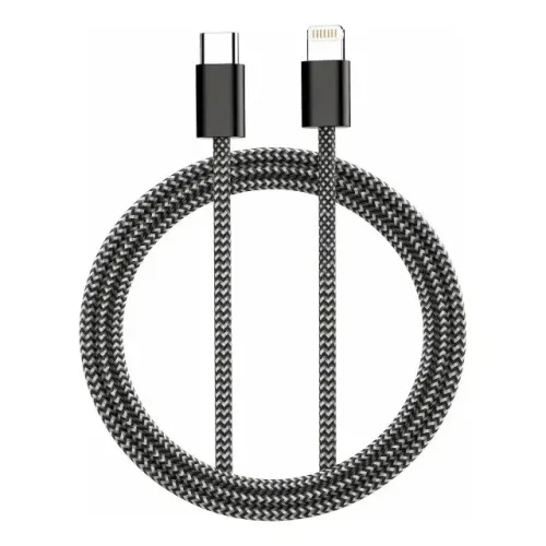 Cabo Carregador Tipo C X Lightning Turbo 30w Super Rápido 1m Hrebos Novo Loja Coimbra Comp