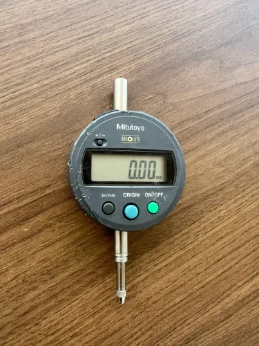 Relógio comparador digital Mitutoyo Absolute 12,7mm