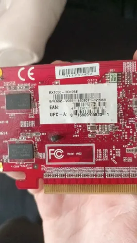 Ati Rx1050 Placa de Vídeo Funcionando Garantia