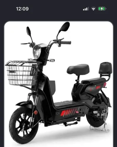 Bicicleta elétrica tcn