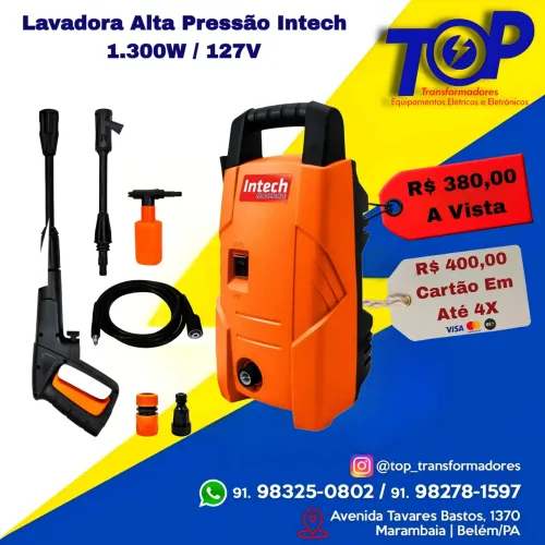 Lavadora de Alta Pressão Intech Machine 1.300w (127v)