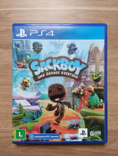 jogo mídia física sackboy uma grande aventura ps4 ps5 