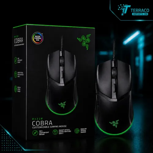 Mouse Gamer Razer Cobra RGB 