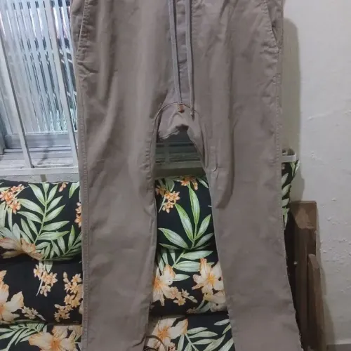 Calça Sarja Redley Slim Caqui