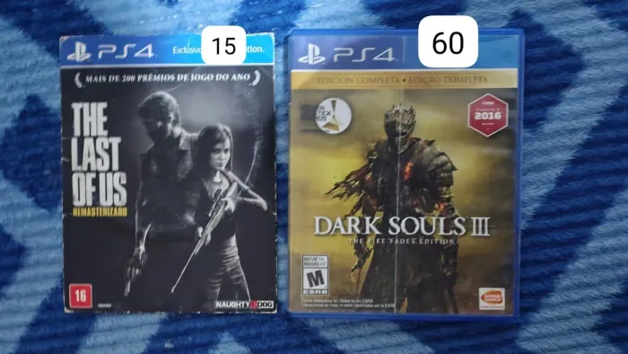 Jogos PS4 (apenas entrego pessoalmente)